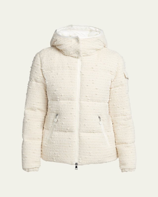Fourmines Boucle Tweed Puffer Jacket